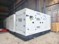 Produsen Generator Guangzhou 520kw 650kva Genset Diesel Perkin Siaga dengan Kanopi 3 Fasa Stamford Brushless 50hz