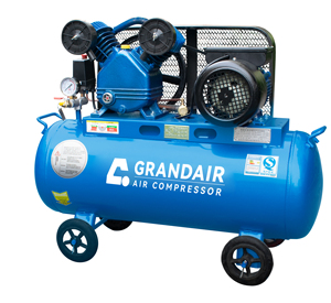 ضاغط هواء محمول GRANDAIR HS1708 يعمل بالزيت ومبرد بالهواء، أحادي المرحلة، يعمل بالحزام، ذو مكبس - Product Image 2