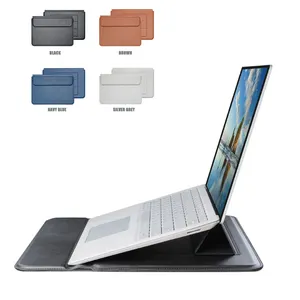 Grandbag klasik PU deri laptop kılıfı koruyucu laptop kılıfı Macbook çantası hava Pro Retina Dell HP