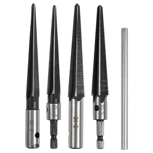Hand Reamer Stainless Steel 3-13 Mm Woodworking Tapered Hole Expander For Wood - Product Image 1