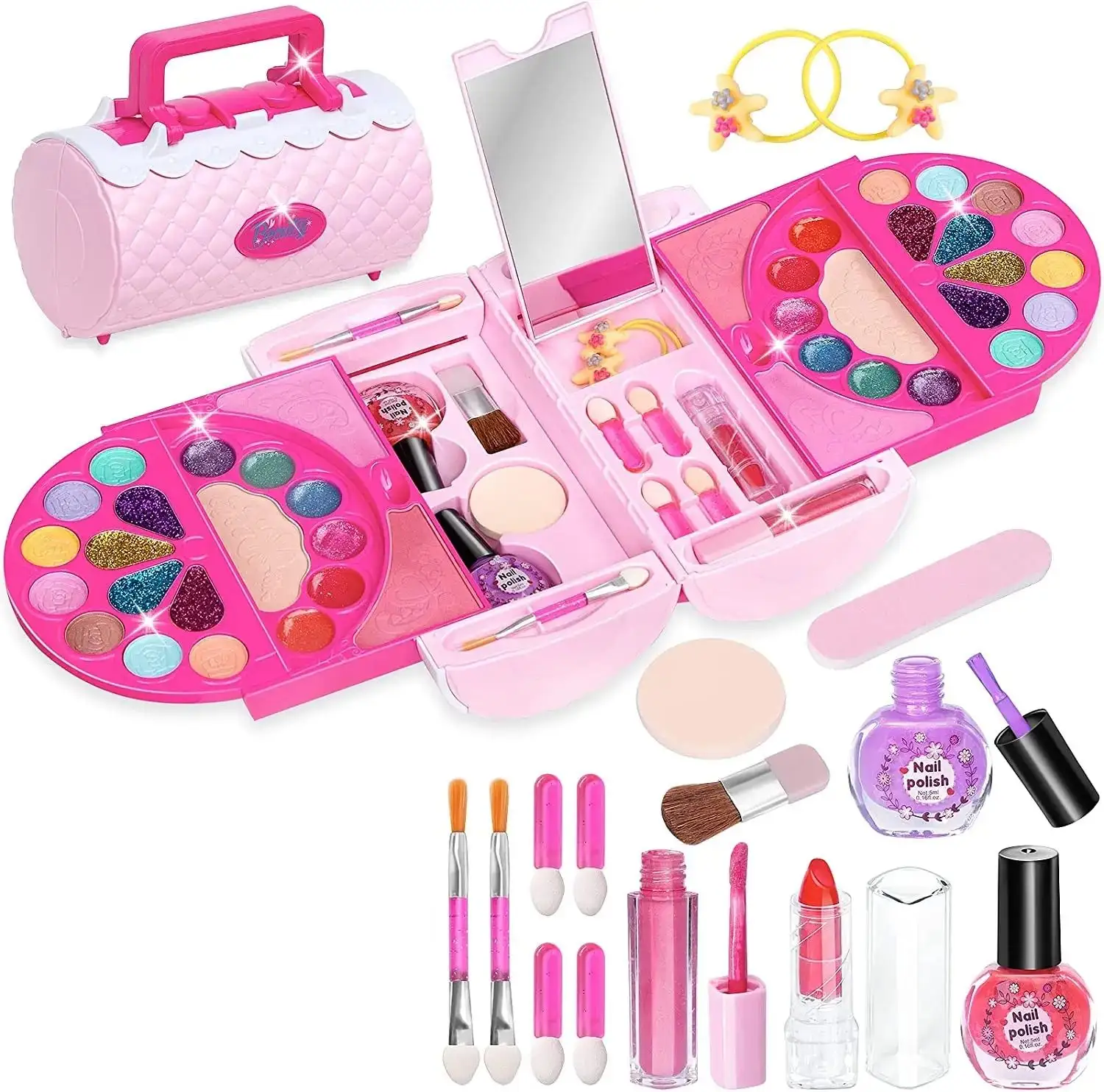 Mi Nova Moda Infantil e Maquiagem de Bebê Real lavável Maquiagem Infantil para Crianças conjunto de esmalte infantil kit de maquiagem infantil