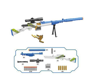 Fucile Giocattolo 98K a Espulsione del Bossolo con Proiettili Morbidi in Schiuma per Ragazzi Pistola Realistica ad Aria Compressa - Product Image 5