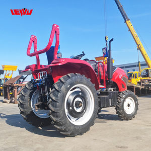 80馬力 804ギア駆動 4x4ミニディーゼルトラクター 油圧クイックコネクト付き実用的な農業用トラクター - Product Image 4