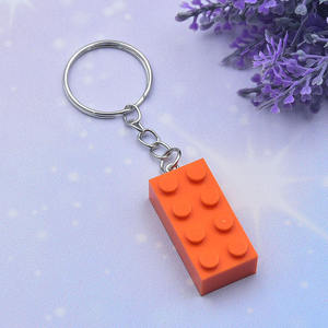 Brick Toy Keyring Pendant Building Block <b>Keychain</b> Promotional Custom Print Gift 2x4 Block Toys Kids Children - Product Image 2