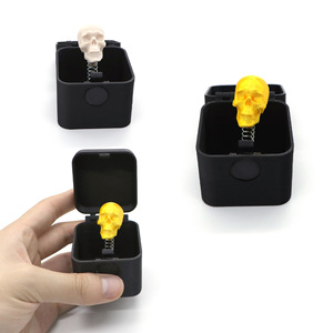 Halloween Skull Box Toy 3D Printed <b>Battery</b> <b>Operated</b> Surprise Gift For Adult Party Decoration - Product Image 3