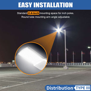 Lampadaire extérieur en stock aux États-Unis, éclairage public, 200w 150w 100w, lampadaire LED, éclairage de parking, éclairage de zone, lampadaire de route - Product Image 5