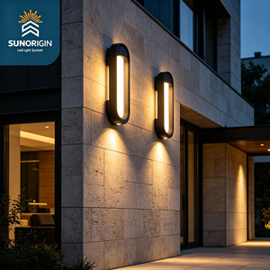 Luminaires muraux étanches en cristal pour extérieur, montage mural, IP65, LED, pour jardin, décoration murale - Product Image 6