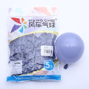 Premium Kalite Küçük 5 inç Feng Che Düğün Doğum Günü Partisi Kutlama Süsleme Ürünleri Yuvarlak Şekilli Lateks Hava Balonu - Product Image 1