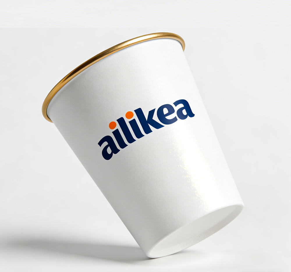Customized Printing Takeaway Disposable Paper Cup Packaging Cup 8oz/12 Oz/16oz Kraft Paper Coffee Cup for Coffee Shop
