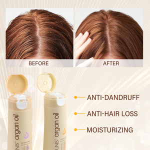 Produttore OEM di <span class=keywords><strong>shampoo</strong></span> per capelli, etichetta privata, senza solfati, con olio di argan, set <span class=keywords><strong>shampoo</strong></span> e balsamo <span class=keywords><strong>antiforfora</strong></span> per la riparazione dei capelli secchi - Product Image 2