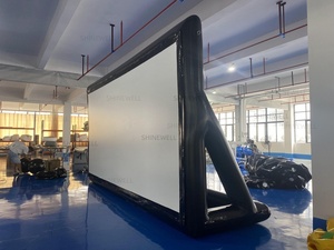 Pantalla Inflable para Proyecciones SHINEWELL, la Más Vendida de Fábrica, Pantalla de Proyección Inflable para Exteriores de 17 pies, Precio Bajo al por Mayor para <span class=keywords><strong>Alquiler</strong></span> - Product Image 6