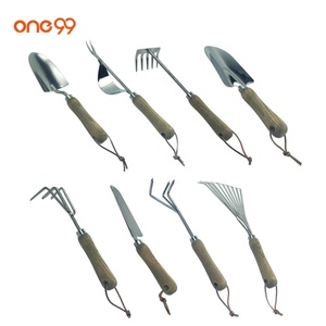 One99 — outils manuels de <span class=keywords><strong>jardinage</strong></span> en acier inoxydable, 8 pièces, ensemble <span class=keywords><strong>cadeau</strong></span>, plante florale, <span class=keywords><strong>kit</strong></span> d'outils pour femmes, vente en gros - Product Image 1