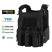 Gilet tactique Molle haute résistance, porte-plaques découpé au laser, système de déconnexion rapide, gilet de protection pour entraînement au combat