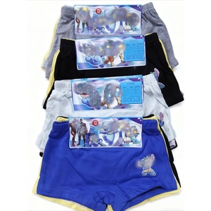 Boxers <span class=keywords><strong>en</strong></span> coton pour garçons, sous-vêtements pour enfants imprimés de dessins animés mignons, sous-vêtements doux et respirants pour enfants, boxers pour garçons - Product Image 1
