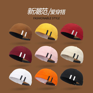 Unisex Landlord Hat Coffee Color Striped Sunshade Breathable Adult Street Dance Style - Product Image 4