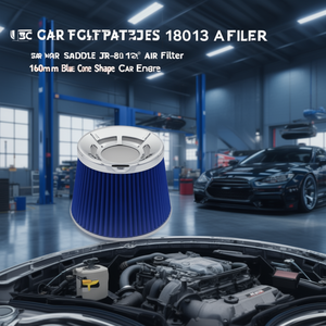 Filtro de aire para coche JBR-8013, 160 mm, forma de cono azul, para motor de coche - Product Image 2