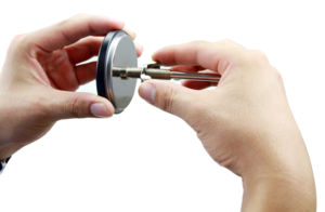 ManLaw अंधेरे में चमक ग्रिल धुआं गेज Griller थर्मामीटर डायल ओवन थर्मामीटर तत्काल पढ़ा मांस थर्मामीटर - Product Image 6