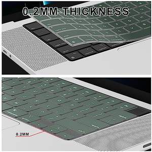 Housse de <span class=keywords><strong>protection</strong></span> étanche pour <span class=keywords><strong>clavier</strong></span> d'ordinateur portable pour <span class=keywords><strong>MacBook</strong></span> <span class=keywords><strong>Pro</strong></span> 14 "/<span class=keywords><strong>16</strong></span>" et <span class=keywords><strong>MacBook</strong></span> Air 15.3 "/13.6", version américaine - Product Image 4