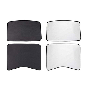 Parasol plegable para parabrisas de coche, bloques de parasol para Tesla modelo 3/X/<span class=keywords><strong>S</strong></span>, accesorios - Product Image 1
