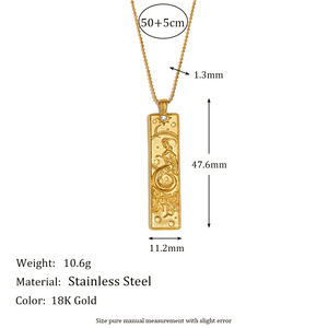 Collana con 12 Costellazioni Zodiacali, Pendente in Acciaio Inox con Carte dei Tarocchi, Regalo di Compleanno per Donne, Oroscopi - Product Image 6