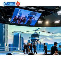 Pantalla LED de Producción Virtual para Estudio de Grabación y Filmación XR Unreal Engine 7680hz P1.9 P2.6, Fondo de Video para Estudio
