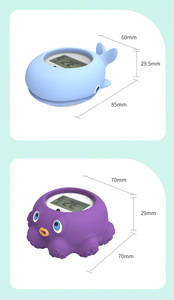 Otros artículos para bebés, termómetro digital de lectura instantánea para baño de bebés, con indicación de <span class=keywords><strong>grados</strong></span> <span class=keywords><strong>Fahrenheit</strong></span> y <span class=keywords><strong>grados</strong></span> Celsius. - Product Image 2