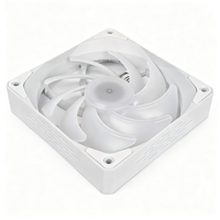 Ventilador ARGB Blanco de 120 mm a Precio de Mayoreo, Ventilador de 4 Pines PWM para Caja de PC, Enfriador para Juegos