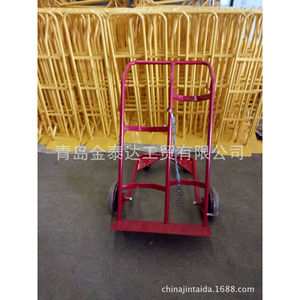 รถเข็นเหล็กจินไท่หยา สามล้อ สีแดงเคลือบผง สำหรับงานอุตสาหกรรม - Product Image 2