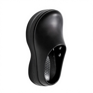 Chaussures de chef unisexes, été, extérieur, semelle épaisse, hauteur accrue, antidérapantes, couvre-orteils, pantoufles EVA confortables, douces, paresseuses, à enfiler - Product Image 3