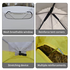 Tente de travail à usage intensif en <span class=keywords><strong>fibre</strong></span> <span class=keywords><strong>optique</strong></span>, portable à une couche, pour 1-2 personnes, 210D Oxford, étanche, pour l'extérieur - Product Image 2