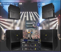 ACTPRO A2 double ligne de dix pouces A18A simple haut-parleur de caisson de basses de 18 pouces, petit haut-parleur actif de mariage, équipement de salle de réunion