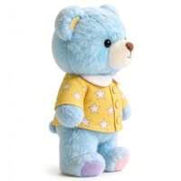 OEM ODM Personnalisé Ours Bleu Fabricant Fournisseur Direct d'Usine Animaux en Peluche Jouets en Peluche pour Marques Vente en Gros