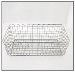 Multifuncional Frutas Vegetais Cozinha Aço Inoxidável Metal Wire Mesh Storage Basket