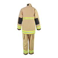 Combinaison de pompier Nomex Aramid Uniforme de pompier Costume de lutte contre l'incendie Vêtements de lutte contre l'incendie Ignifuge OEM Style européen