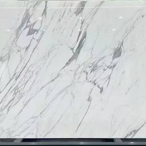 Mármol de Calcita Blanca Natural de Lujo, Losa Grande Premium para Decoración de Paredes y Pisos Interiores de Cocina, Hotel y Villa - Product Image 2