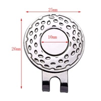 Accessoires d'aides à l'entraînement de Golf professionnel pince à chapeau magnétique personnalisée en vrac pas cher pince à chapeau de Golf vierge marqueur de balle