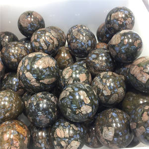 Boules de cristal de <span class=keywords><strong>glaucophane</strong></span> polies en gros, sphère de guérison pour la décoration - Product Image 6