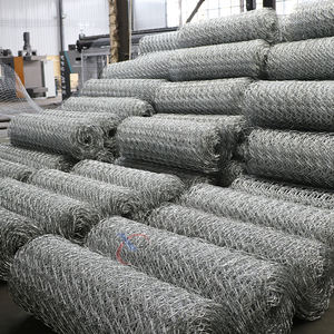 חוט חזיר דקורטיבי מגולוון רשת רשת רשת משושה עבור gabions והגנה מדרון - Product Image 6