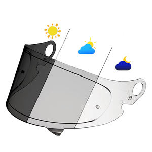 Visera fotocromática para <span class=keywords><strong>casco</strong></span> de motocicleta para RX7X,Glamster,TT,V14,V28B,R1,R420,FF320, MX701,Atlas Anti UV Wind Shield Helmet - Product Image 1