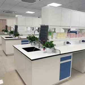 Labor möbel Werkbank Preise Top Lab Workstation Chemische Arbeits platte Tisch für die Schule - Product Image 5