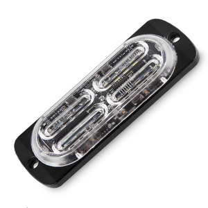 Ht-auto — barre lumineuse 12-24V, 20 LED en cas d'urgence, protection stroboscopique, ambre, avec 16 types de flash - Product Image 5