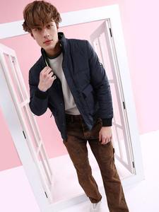 Chaqueta Acolchada para Hombre, Cuello Alto, Repelente al Agua, Ligera, para Viajes, Senderismo y Actividades al Aire Libre - Product Image 5