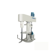 Machine de mélange de peinture à dispersion variable à basse vitesse 600L, construction en acier inoxydable, moteur, boîte de vitesses, agitateur, pompe