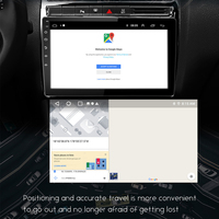 Autoradio 2 Din Android Carplay écran tactile 10 pouces Lecteur DVD de voiture Stéréo BT Wifi GPS Navigation avec caméra arrière