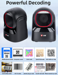 2025 New hysoon POS X200 + giá rẻ cho siêu thị cửa hàng bệnh viện bán lẻ kho cửa hàng Medic USB 1D 2D QR Máy tính để bàn máy quét mã vạch - Product Image 2