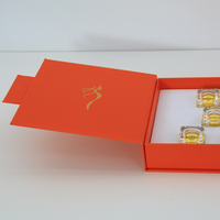 Boîte d'emballage cosmétique de luxe personnalisée |   Boîte rigide haut de gamme avec personnalisation de la couleur et de la finition et insert en EVA découpé avec précision