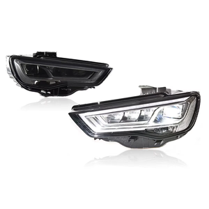 Fari <span class=keywords><strong>LED</strong></span> Dinamici con Indicatori di Direzione per <span class=keywords><strong>Audi</strong></span> <span class=keywords><strong>A3</strong></span> 2013-2016, Luci Auto Nuove con Lente Proiettore, Accessori Automobilistici - Product Image 2