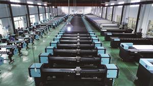 SunColor Nhà Máy Bán Hàng Trực Tiếp 3.2M 10Feet 280sqm/H Konica Heads Máy In Km512i Tarpaulin Banner Plotter Ấn Tượng Solvente - Product Image 6