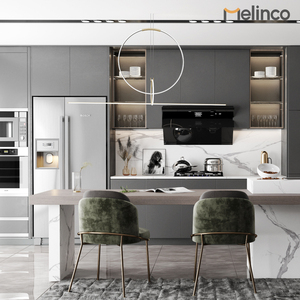 New Design Custom <strong>Kitchen</strong> Storager Wall <strong>Cabinet</strong> <strong>Handle</strong> Free Wooden <strong>Kitchen</strong> <strong>Cabinet</strong> High Quality Eco-Friendly MDF Cupboard Set - Product Image 2