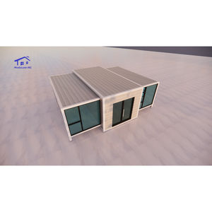 Maison conteneur extensible à assemblage rapide de style moderne personnalisé, 2 ou 3 chambres, maison préfabriquée pliable, bureau, hôtel - Product Image 4